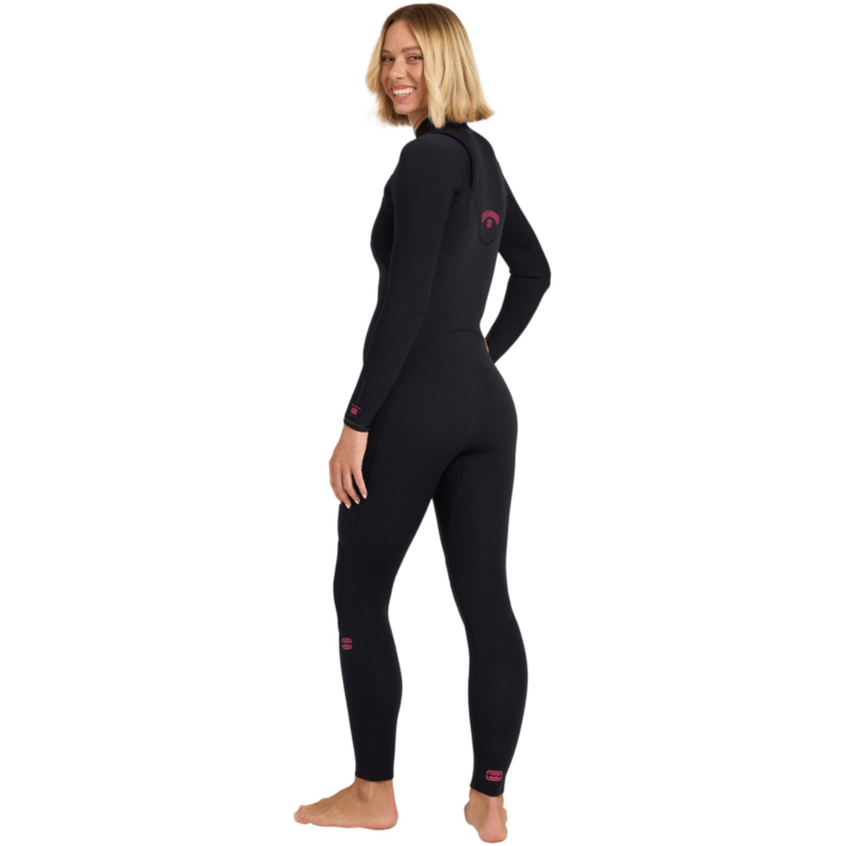 2026 Billabong Womens Furnace Revo 5/4mm Chest Zip Wetsuit ABJW100243 - Black